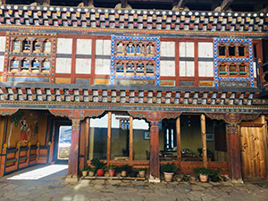 Ogyen choling Palast im Tang Valley, Druk Path Trek Programm